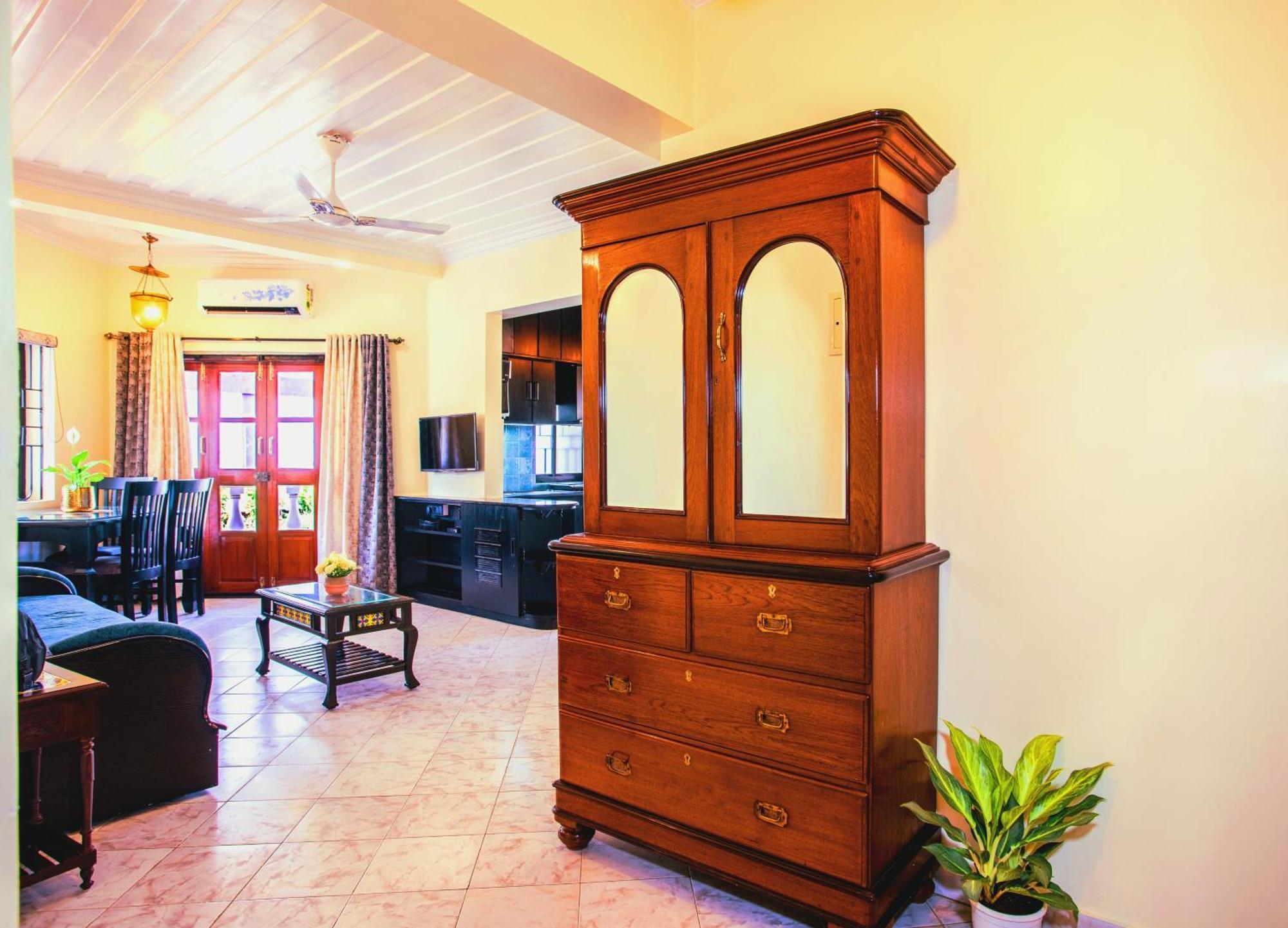 'Golden Sea Pearl' 1 Bhk Beach Apartment บีนอลิม ภายนอก รูปภาพ